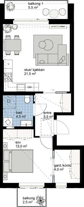 Plantegning 1